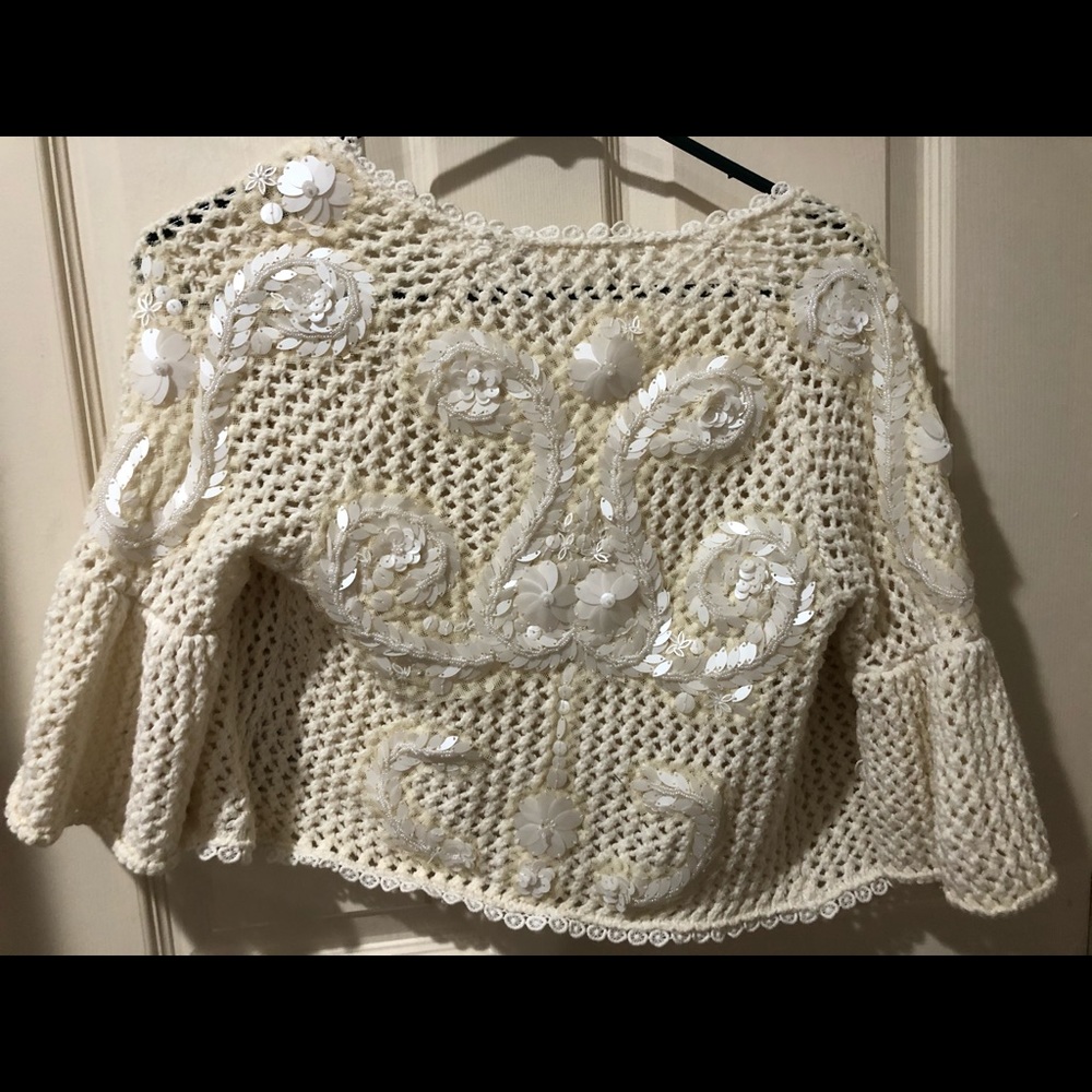 Hand Embroidered Cardigan